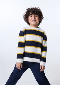 Foto do produto Blusão Infantil Menino Tricô E Jacquard