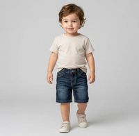 Foto do produto Bermuda Jeans Infantil Puc