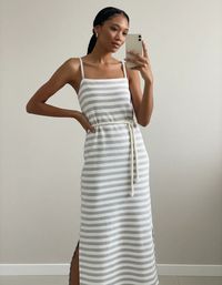 Foto do produto Vestido Midi Texturizado Eco