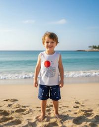 Foto do produto Conjunto Infantil Menino Em Algodão Estampado