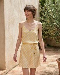Foto do produto Vestido Regata Em Tecido De Viscose Com Amarração