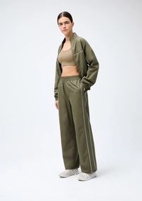 Foto do produto Calça Esportiva Feminina Com Listras