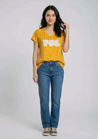 Foto do produto Bata Feminina Em Algodão E Elastano