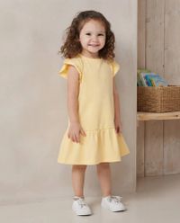 Foto do produto Vestido Franzido Infantil Com Calcinha