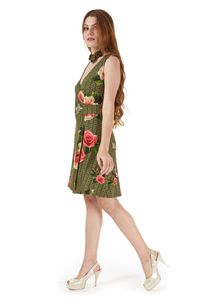 Vestido Transpasse Com Franzido