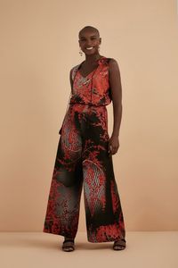Blusa Decote V C/Detalhe Cordão De São Francisco