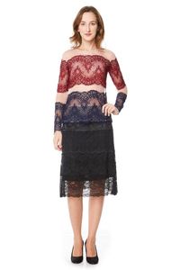 Blusa tule rosa poa com renda