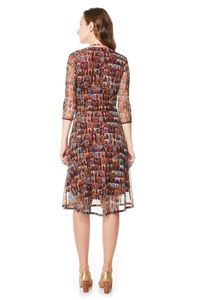 Vestido Tule Santinhos Transpasse Com Vivo
