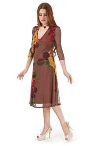 Vestido Tule Gola Padre