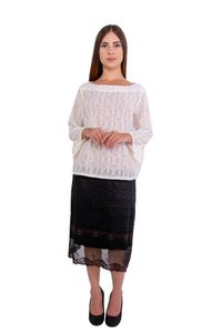 Bata Renda Decote Canoa
