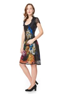 Vestido Renda Gola Padre