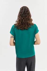 Blusa silk mulher egonchile verde