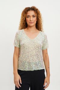 Blusa lantejoula verde