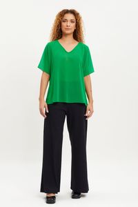 Blusa musseline verde