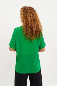 Blusa musseline verde
