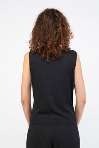 Blusa Canelada Transpasse E Presponto