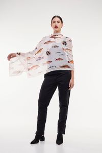 Xale Peixe OffWhite
