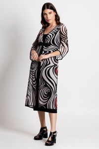 Kimono Longo Psicodélico Ondas