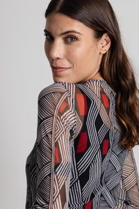 Blusa Tule Segunda Pele Tribal Indígena Off