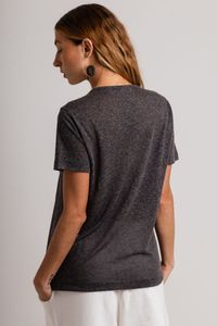 Blusa de Malha Cinza