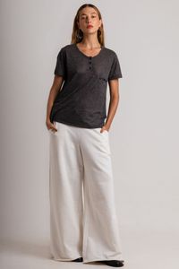 Blusa de Malha Cinza