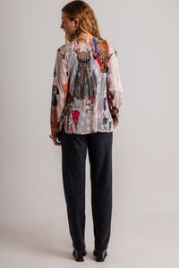 Casaquinho de tule Mulheres Egon Schiele