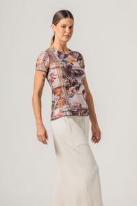 Blusa de Tule segunda pele Lightmatter Sistine 
