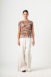 Blusa de Tule segunda pele Santinhos