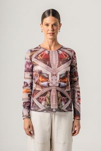 Blusa de Tule segunda pele Lightmatter Sistine