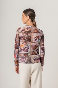 Blusa de Tule segunda pele Lightmatter Sistine