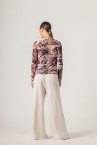 Blusa de Tule segunda pele Lightmatter Sistine
