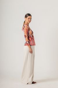 Blusa de Tule segunda pele Klimt Beethoven