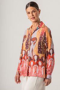 Camisa estampada Klimt Beethoven