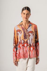 Camisa estampada Klimt Beethoven