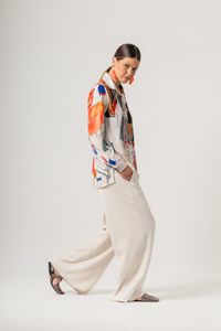 Camisa estampada Mulheres E.Schiele C