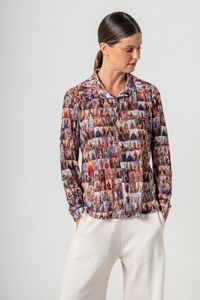 Camisa de Tule Santinhos