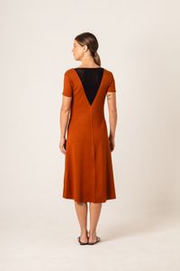 Vestido curto de malha Silk Ramos
