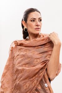 Xale em Tecido Margarida Rosé