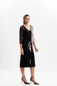 Kimono Longo em Tule Greco David