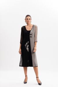 Kimono Longo em Tule Greco David