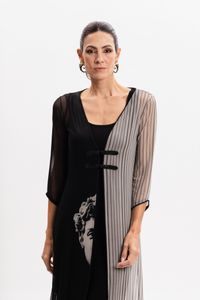Kimono Longo em Tule Greco David