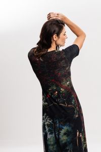 Vestido Midi em Tule  Jan Brueghel The Garden