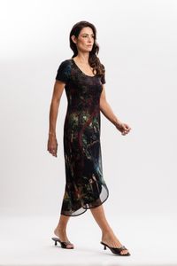Vestido Midi em Tule  Jan Brueghel The Garden