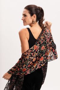 Lenço Estampado em Viscose