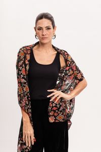 Lenço Estampado em Viscose