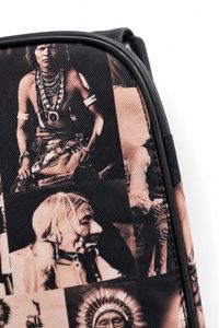Bolsa Bag Transversal Estampada Indios
