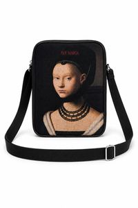 Bolsa Bag Transversal Estampada Quadro renascentista