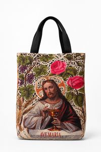Sacola Eco Estampada Santo Rendado