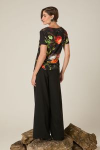 Blusa de Malha Estampa Elias Vanden Broeck