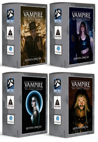 Foto do produto Combo VtES 5ª Edição Sabá (Trilhas de Caim+Cathari+Morte e da Alma+Poder e Voz Interior)